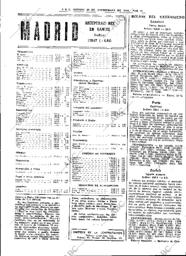 ABC MADRID 30-09-1972 página 63