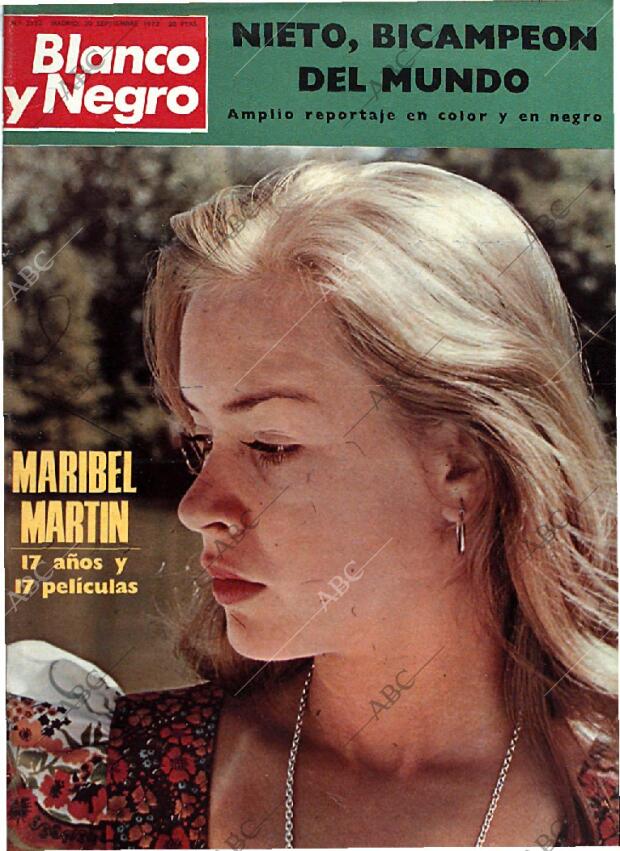 BLANCO Y NEGRO MADRID 30-09-1972 página 1