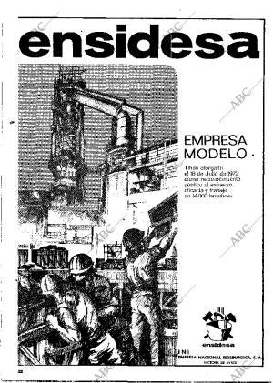 BLANCO Y NEGRO MADRID 30-09-1972 página 22