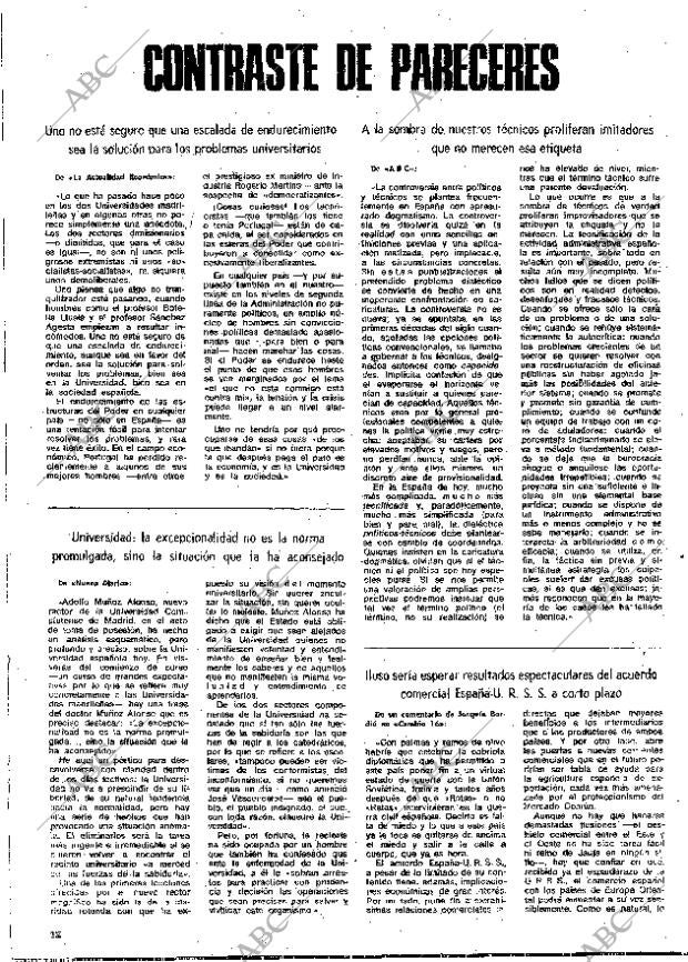 BLANCO Y NEGRO MADRID 30-09-1972 página 32