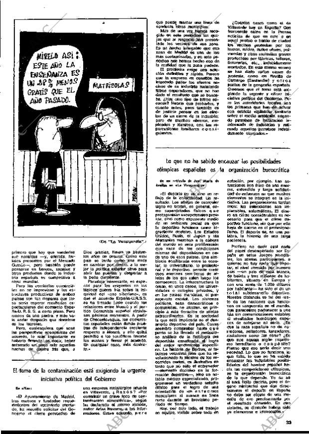 BLANCO Y NEGRO MADRID 30-09-1972 página 33