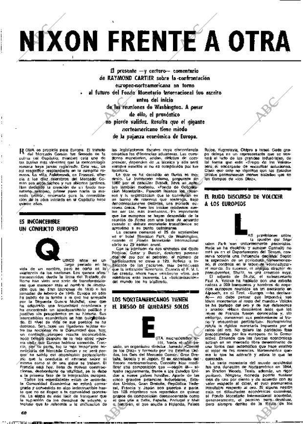 BLANCO Y NEGRO MADRID 30-09-1972 página 60