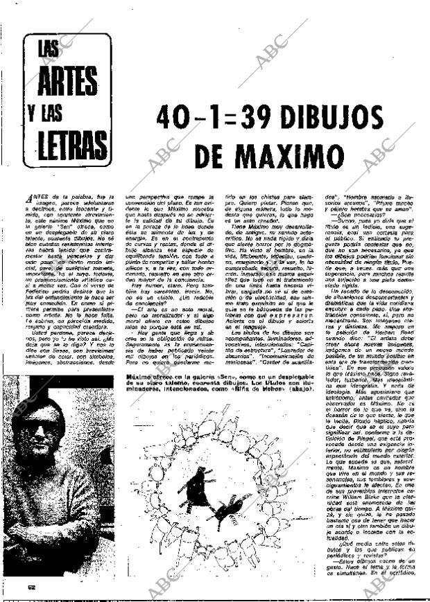 BLANCO Y NEGRO MADRID 30-09-1972 página 62