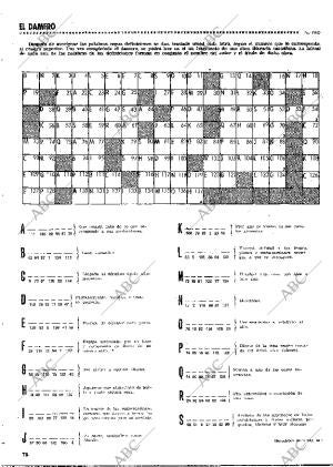BLANCO Y NEGRO MADRID 30-09-1972 página 78