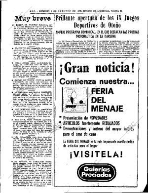 ABC SEVILLA 01-10-1972 página 45