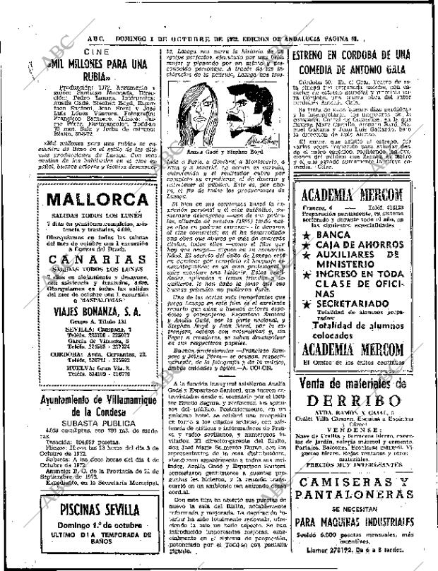 ABC SEVILLA 01-10-1972 página 50