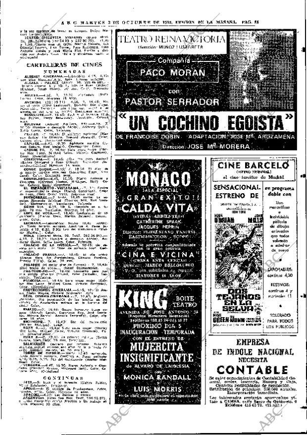 ABC MADRID 03-10-1972 página 85