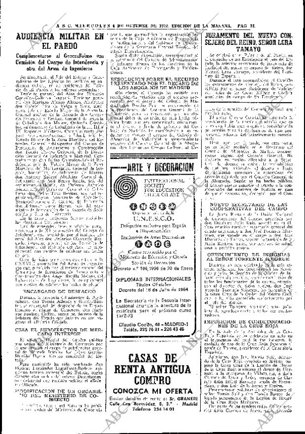 ABC MADRID 04-10-1972 página 33