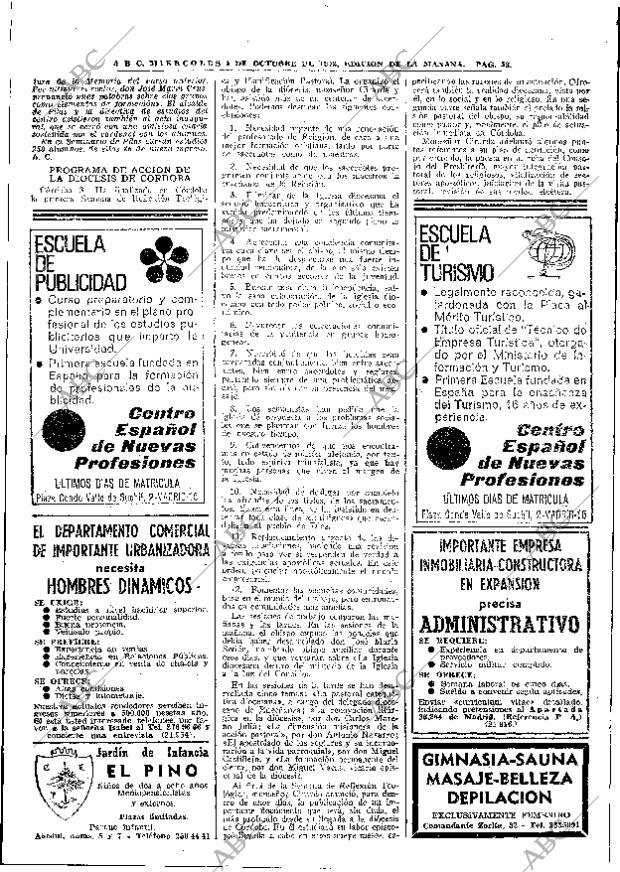 ABC MADRID 04-10-1972 página 38