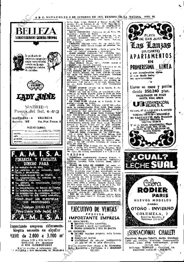 ABC MADRID 04-10-1972 página 93