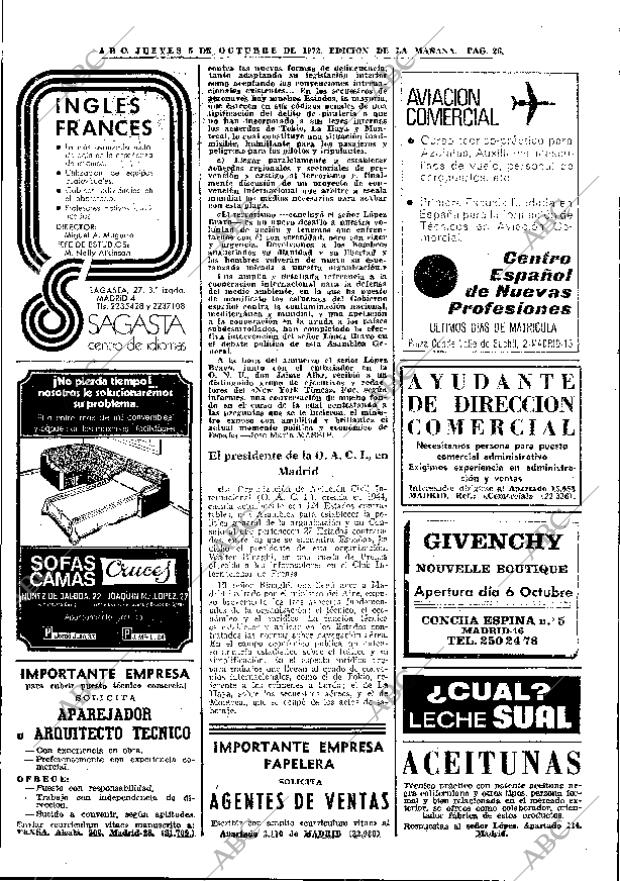 ABC MADRID 05-10-1972 página 26