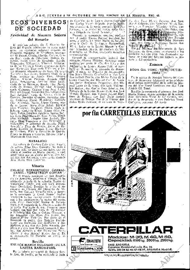 ABC MADRID 05-10-1972 página 45