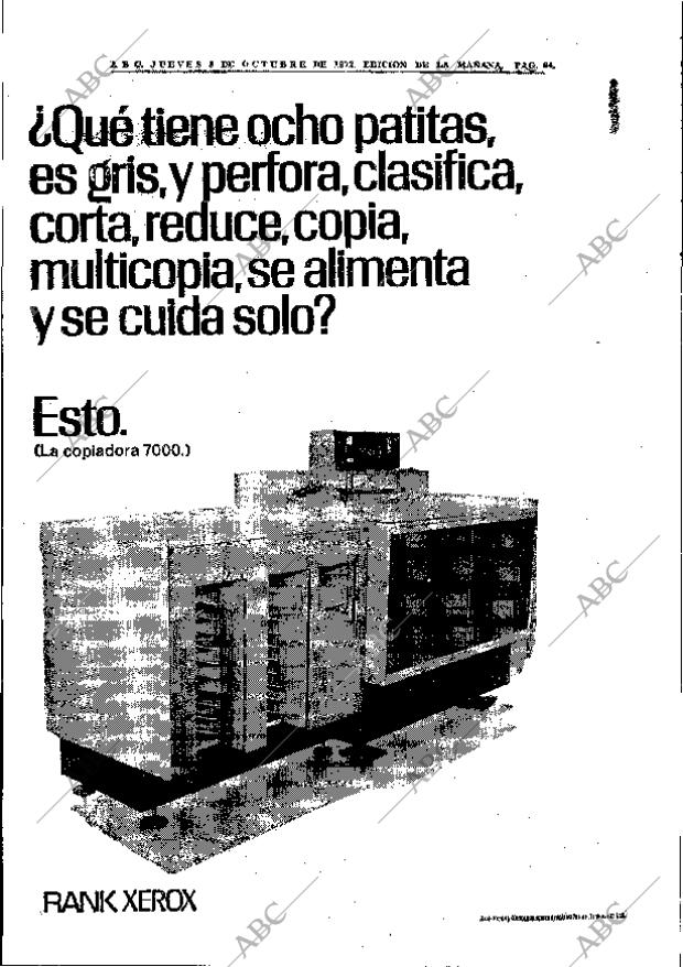 ABC MADRID 05-10-1972 página 64