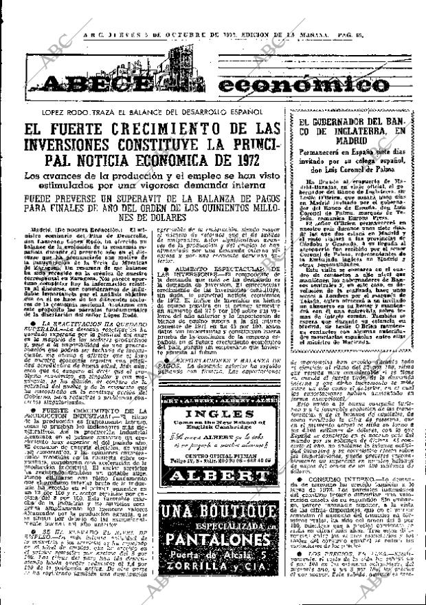 ABC MADRID 05-10-1972 página 65