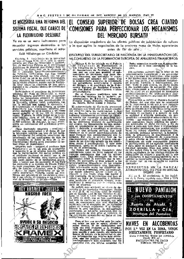 ABC MADRID 05-10-1972 página 67