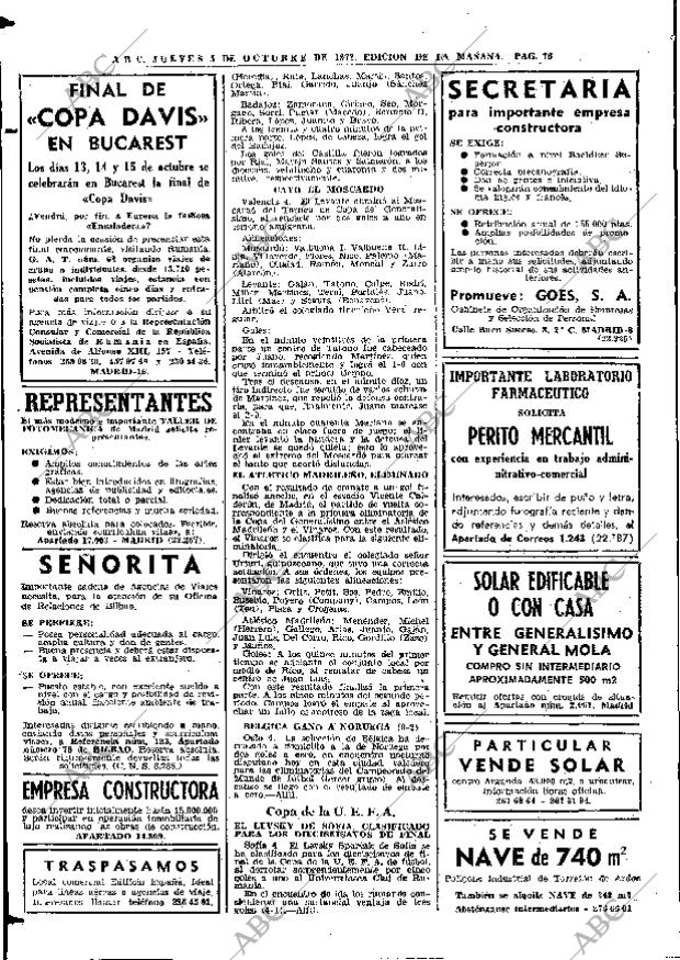 ABC MADRID 05-10-1972 página 76