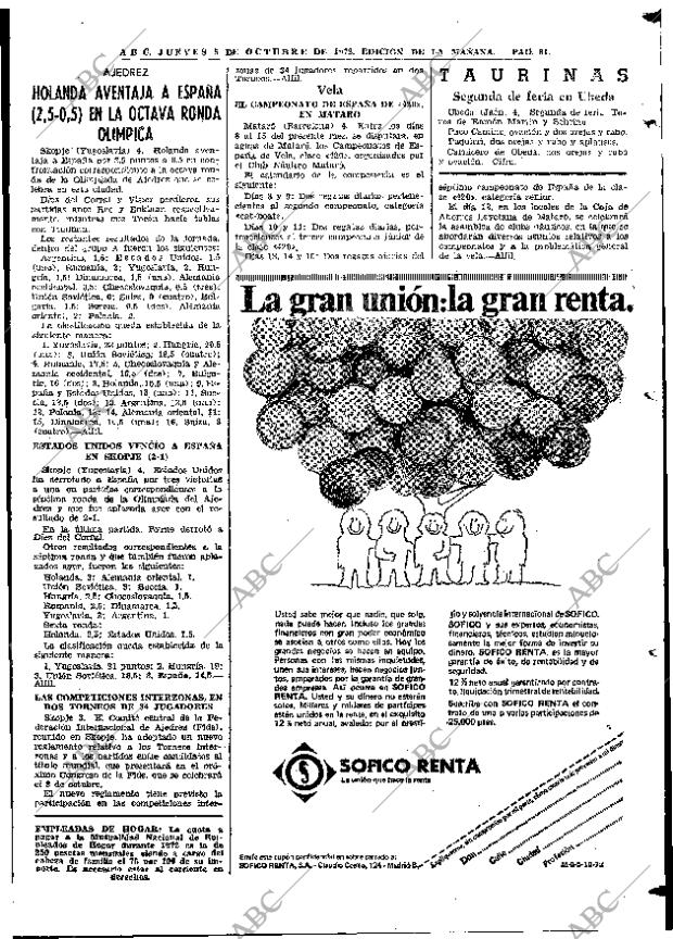 ABC MADRID 05-10-1972 página 81