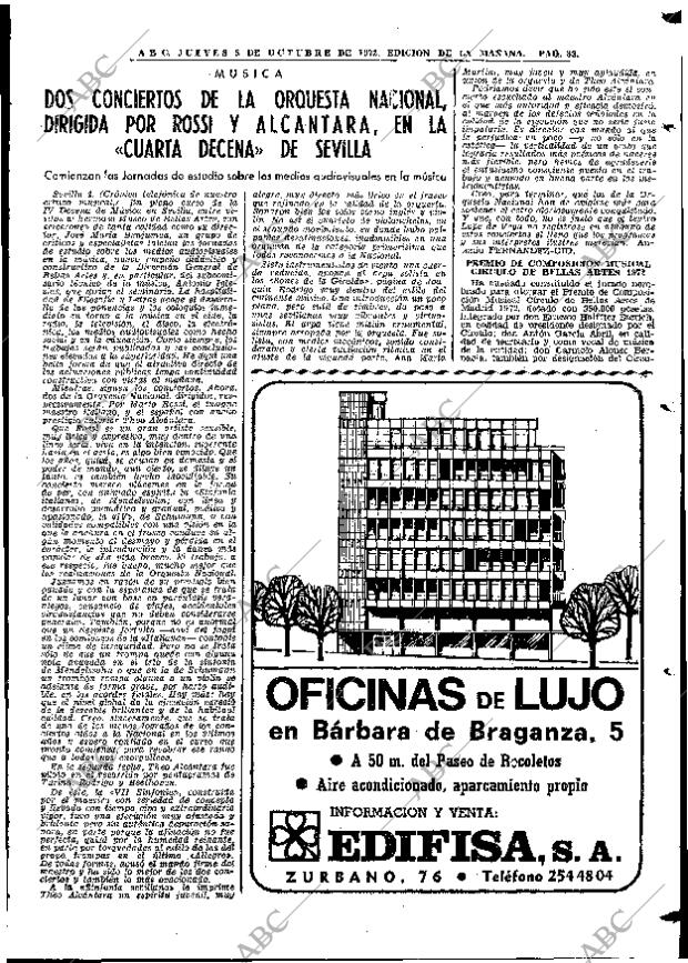 ABC MADRID 05-10-1972 página 83