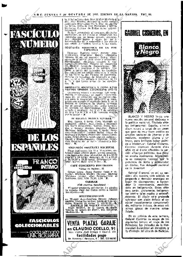 ABC MADRID 05-10-1972 página 84