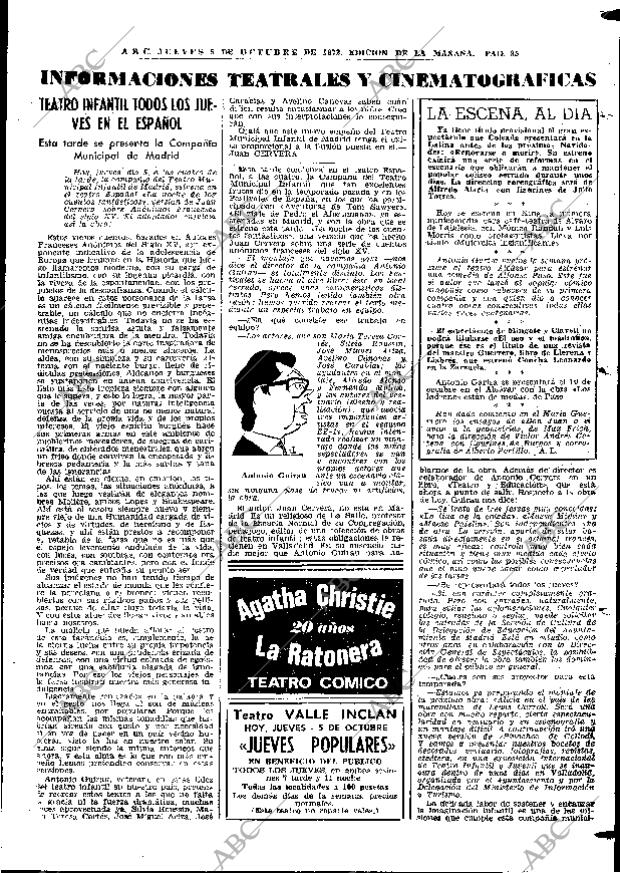 ABC MADRID 05-10-1972 página 85