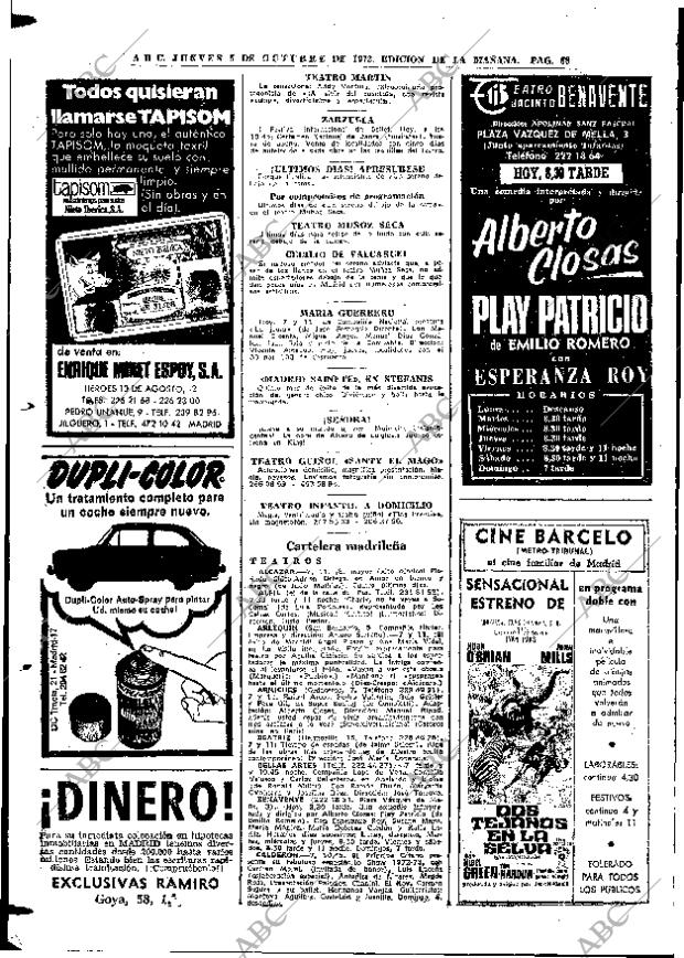 ABC MADRID 05-10-1972 página 88