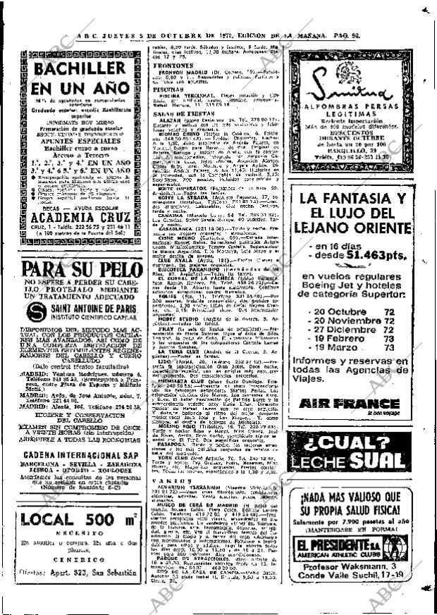 ABC MADRID 05-10-1972 página 93