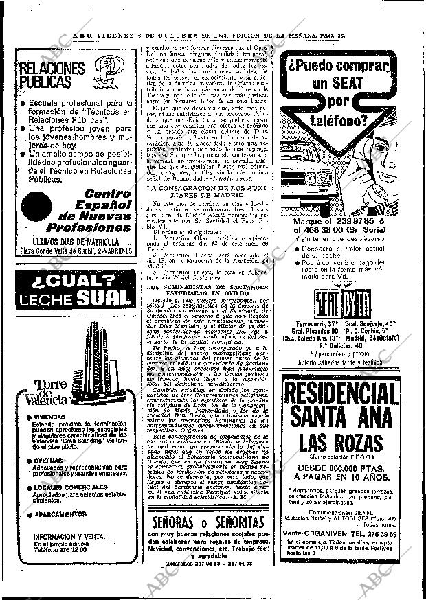 ABC MADRID 06-10-1972 página 36