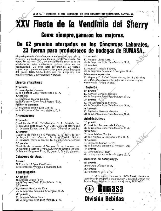 ABC SEVILLA 06-10-1972 página 48