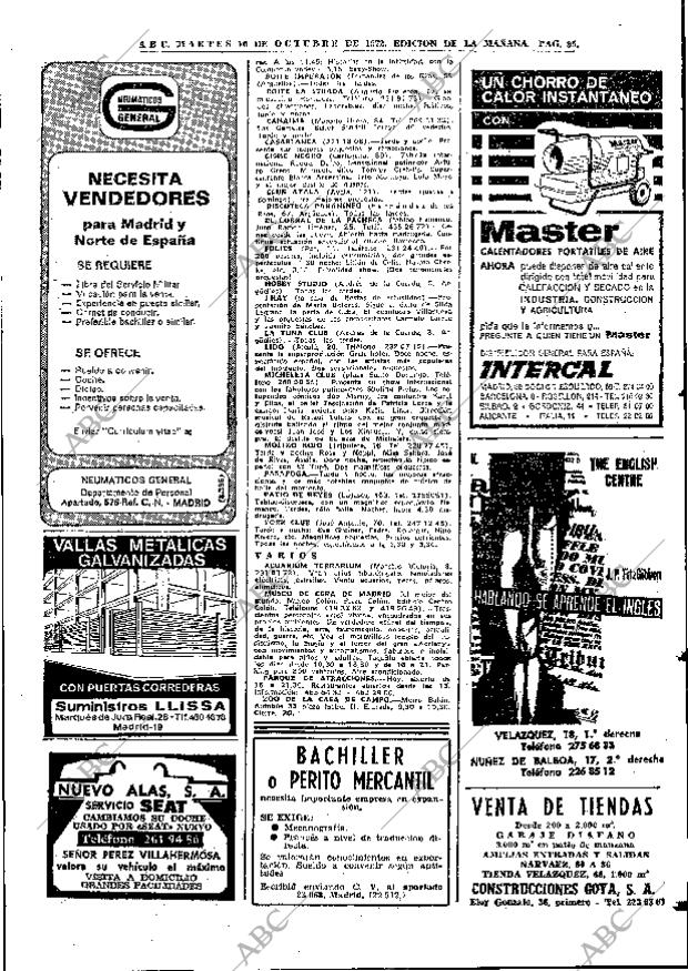 ABC MADRID 10-10-1972 página 83