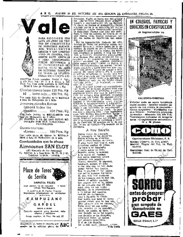 ABC SEVILLA 12-10-1972 página 48