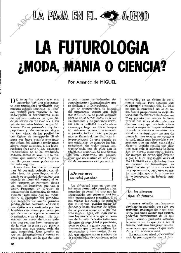 BLANCO Y NEGRO MADRID 14-10-1972 página 30