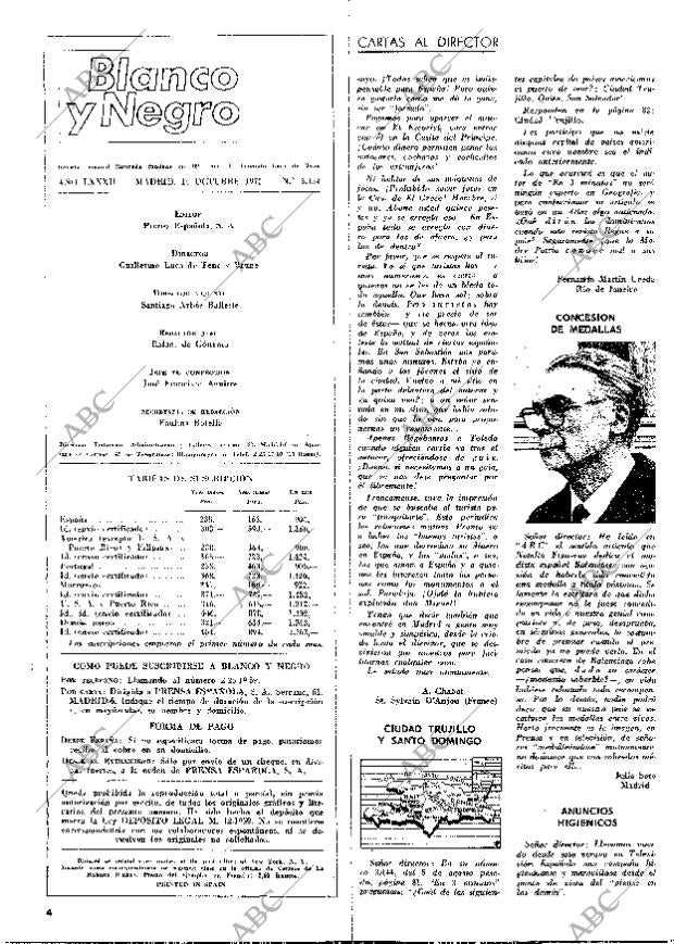 BLANCO Y NEGRO MADRID 14-10-1972 página 4