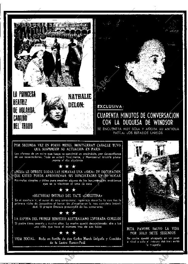 BLANCO Y NEGRO MADRID 14-10-1972 página 40