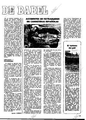 BLANCO Y NEGRO MADRID 14-10-1972 página 67
