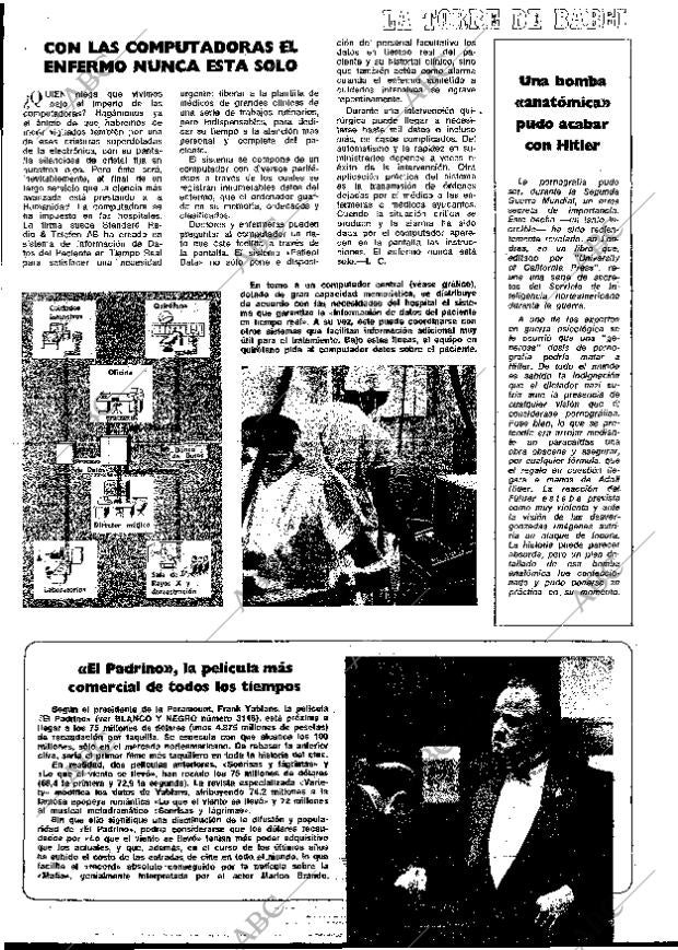 BLANCO Y NEGRO MADRID 14-10-1972 página 69