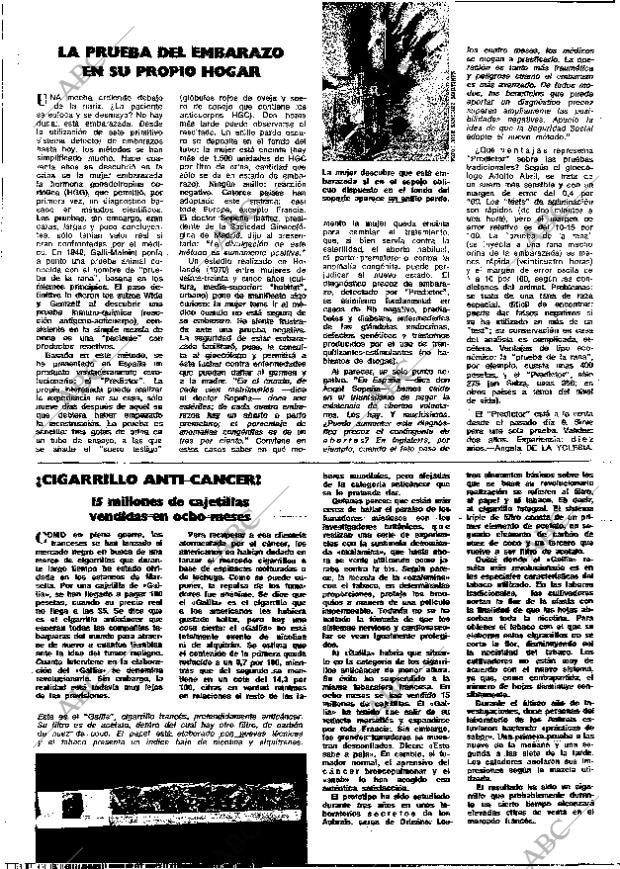 BLANCO Y NEGRO MADRID 14-10-1972 página 72