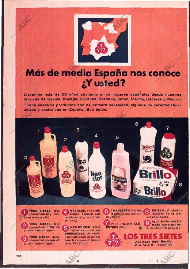 ABC MADRID 15-10-1972 página 236