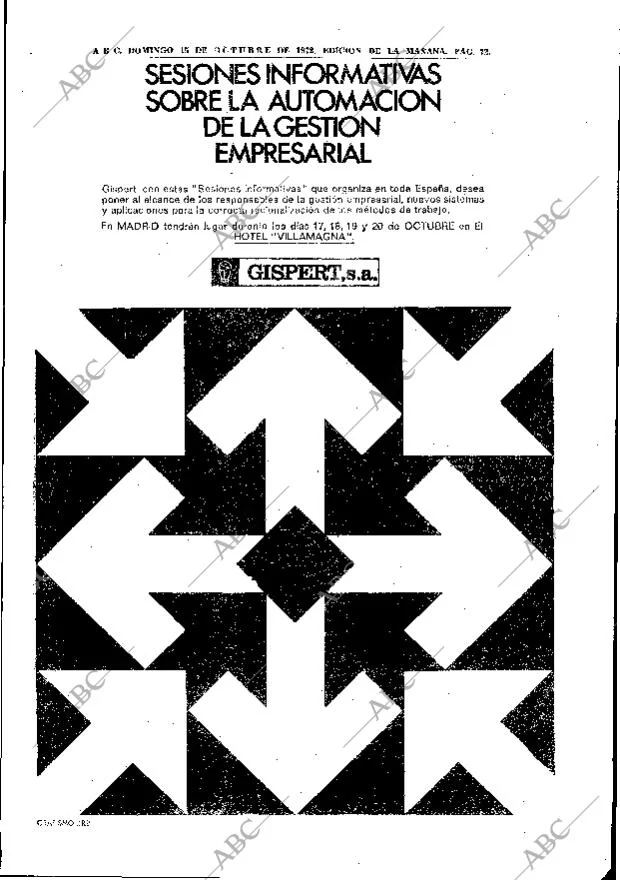 ABC MADRID 15-10-1972 página 72