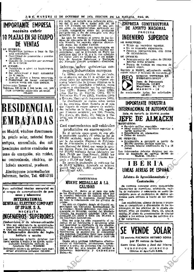 ABC MADRID 17-10-1972 página 68