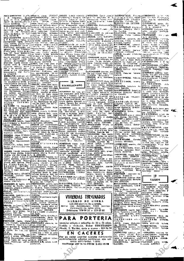 ABC MADRID 18-10-1972 página 113