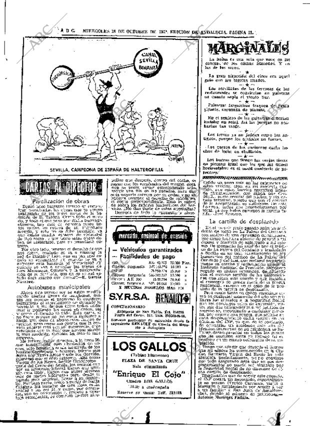 ABC SEVILLA 18-10-1972 página 51