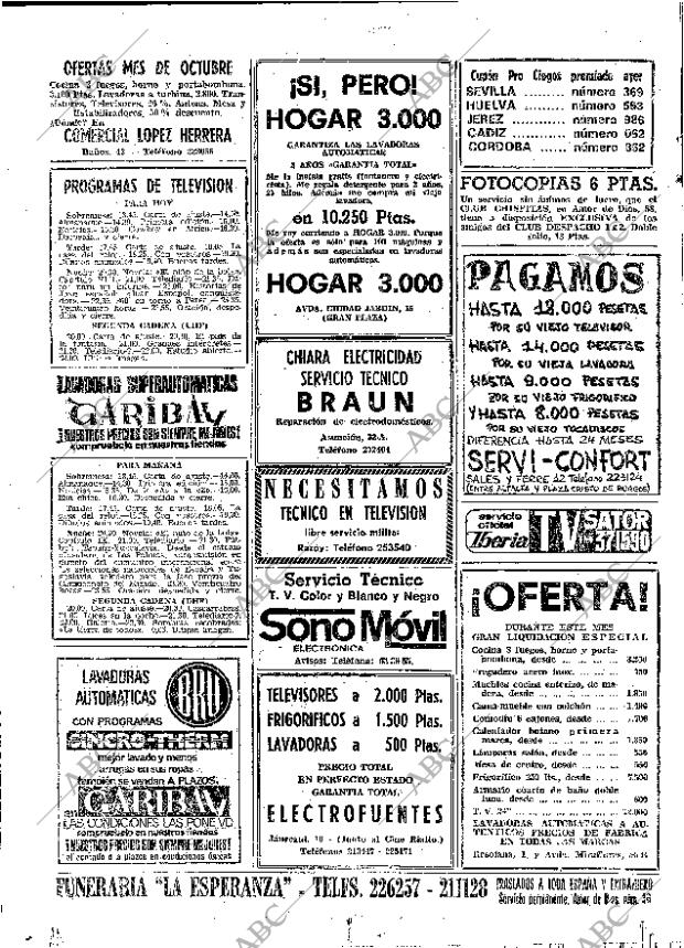 ABC SEVILLA 18-10-1972 página 78
