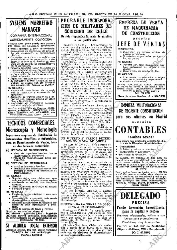 ABC MADRID 22-10-1972 página 20