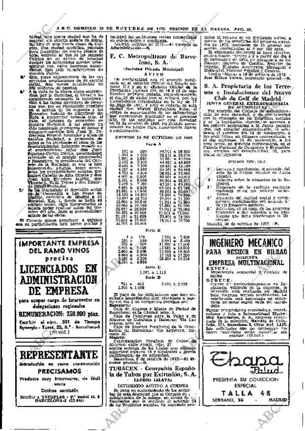 ABC MADRID 22-10-1972 página 62