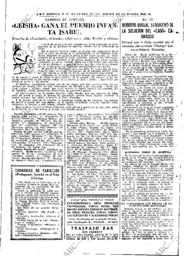 ABC MADRID 22-10-1972 página 69