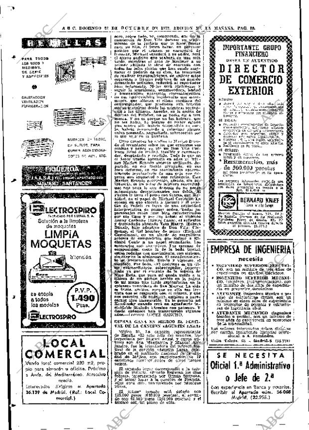 ABC MADRID 22-10-1972 página 80