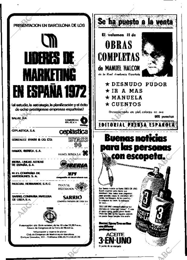 ABC MADRID 24-10-1972 página 22