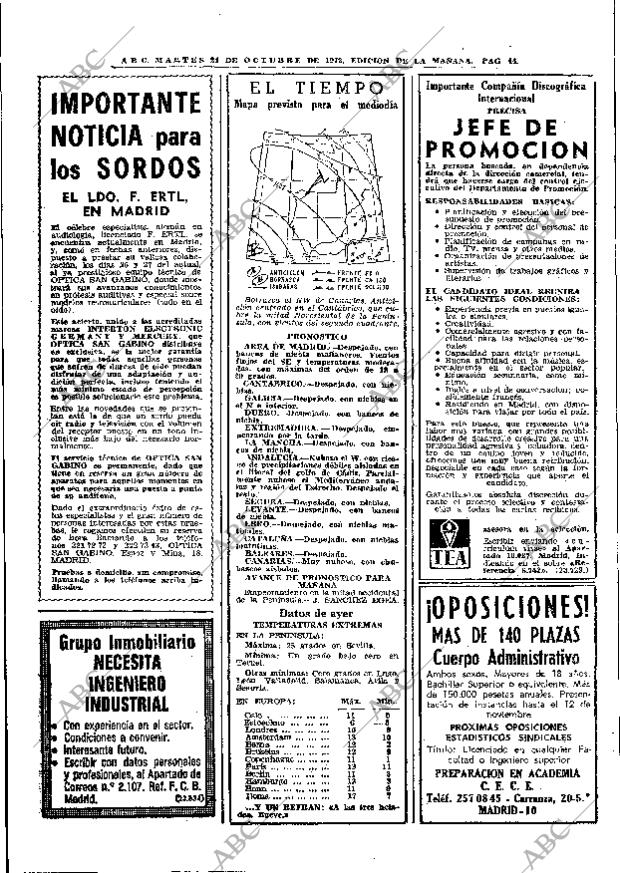 ABC MADRID 24-10-1972 página 44