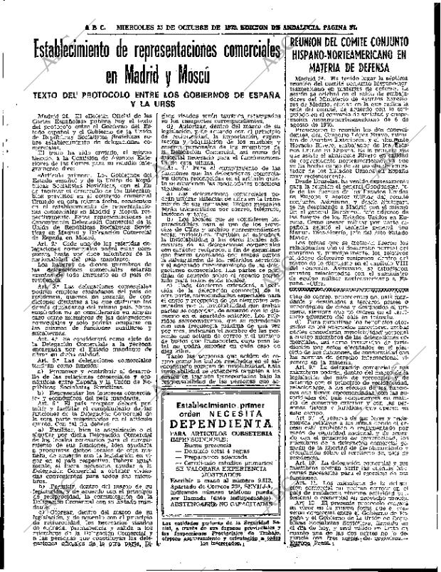 ABC SEVILLA 25-10-1972 página 37