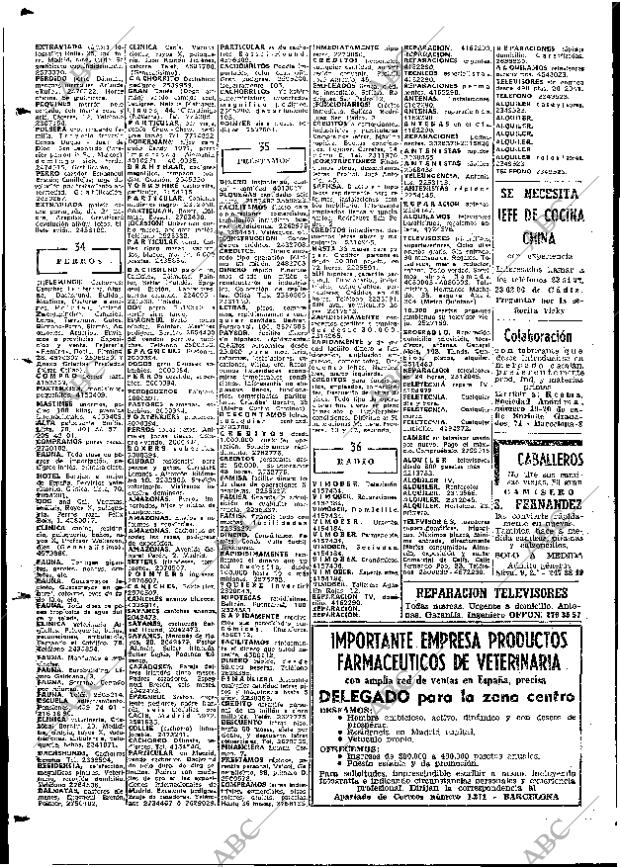 ABC MADRID 26-10-1972 página 116